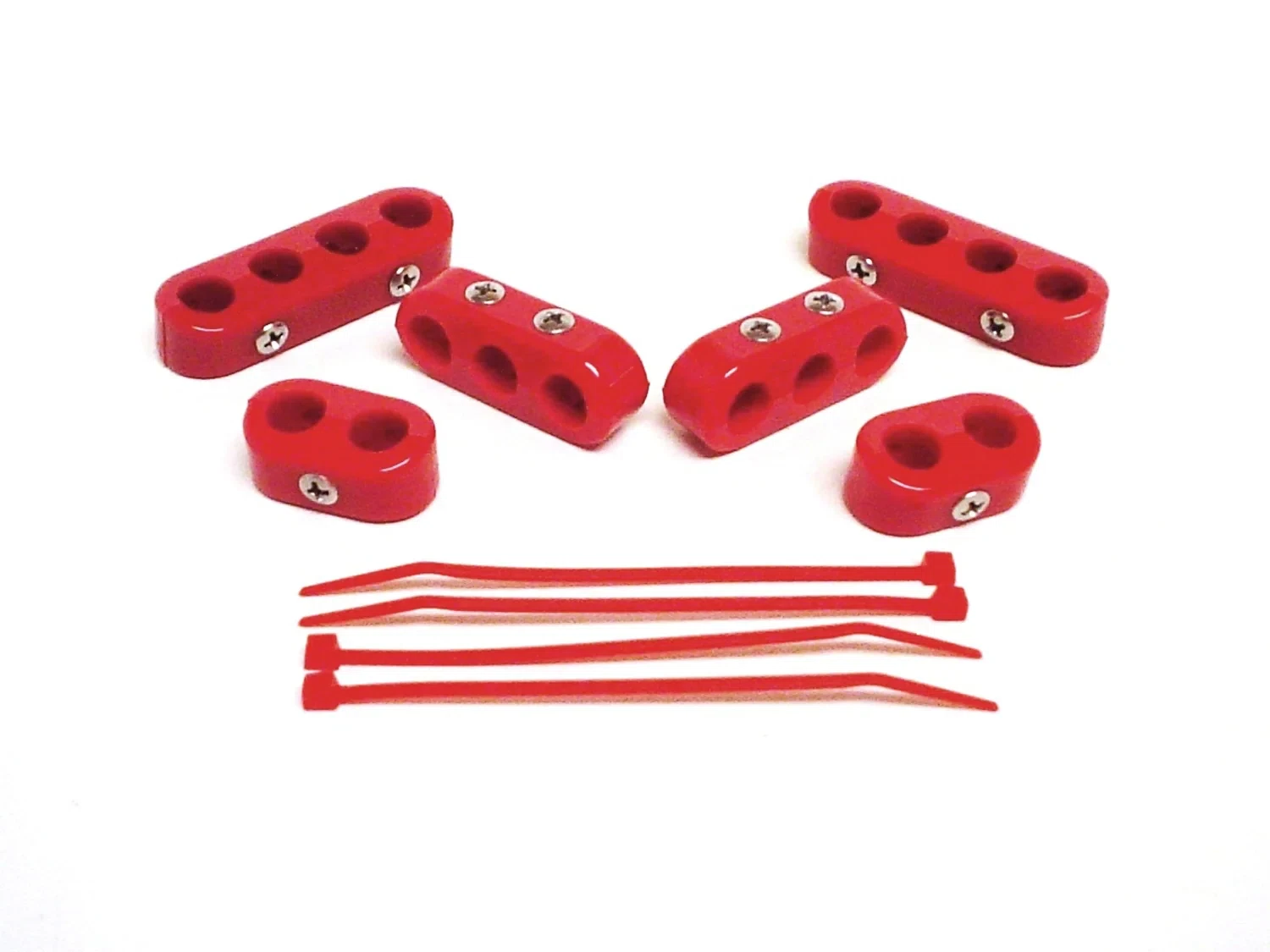 Spark Plug Wire Holder 7_8mm 6 Red 42720